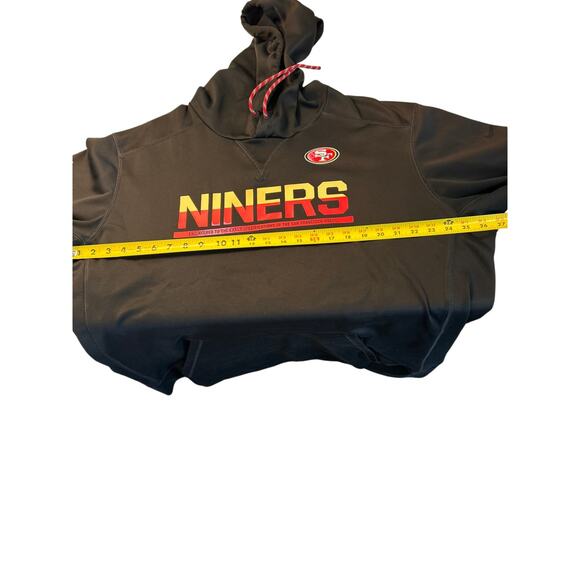Nike San Francisco 49ers On-Field Apparel NFL Sideline Hoodie XXL - Picture 10 of 11